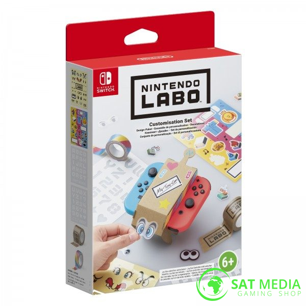 Nintendo Labo Customisation Kit Switch-sat