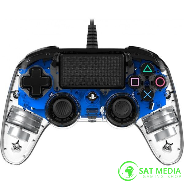 Bigben PS4 Light Compact Controller prozirno-plavi 1