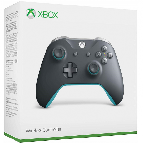 Xbox One controller grey-blue edition