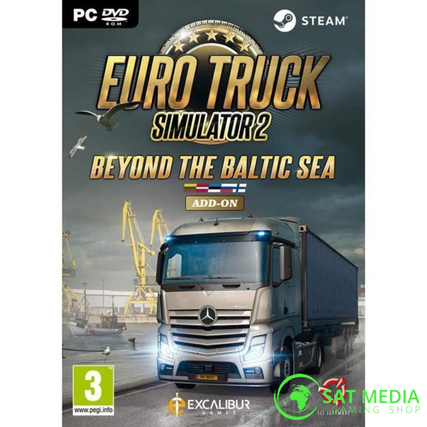 Euro Truck Simulator 2 Beyond The Baltic Sea Add-On PC – Sat Media
