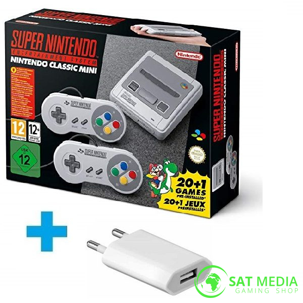 Nintendo-SNES-Classic-Mini +punjač 600×600