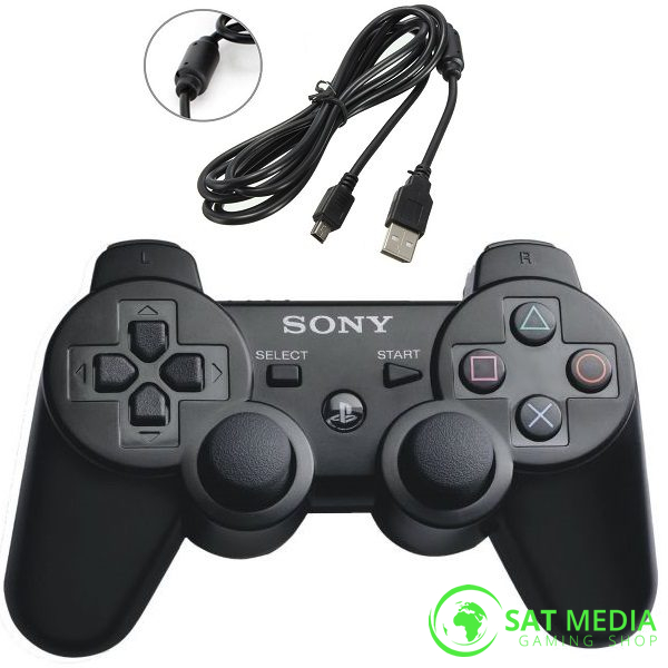 Sony Playstation 3 Dualshock Wireless Controller + usb mini kabel 600×600