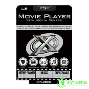 PSP Movie Player With Media Centre Xploder + USB Kabel