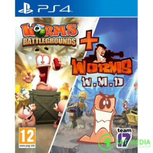 Worms Battlegrounds + Worms Weapons Of Mass Destruction WMD PS4
