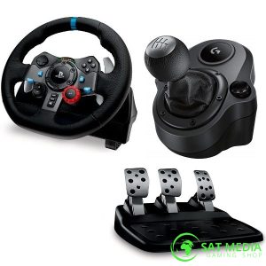 Logitech G29 Driving Force Racing  + Mjenjač za PS5/PS4 / PS3 / PC