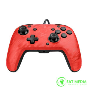 Controller Faceoff Deluxe Audio Wired Camo Red PDP Nintendo Switch