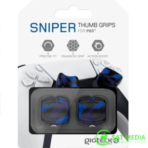 Thumb Grips Sniper Blue Camo Gioteck za PS5/PS4