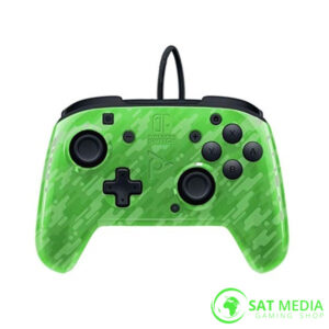 Controller Faceoff Deluxe Audio Wired Camo Green PDP Nintendo Switch