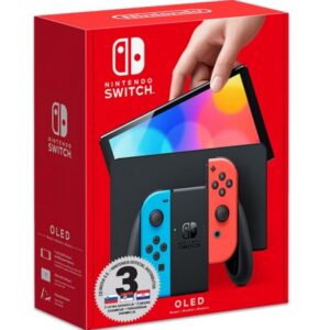 Nintendo Switch A OLED igraća konzola Crveno-plava
