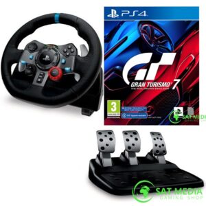 Volan Logitech G 29 + Gran Turismo 7 PS4 igra