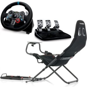 Playseat Challenge ActiFit™,sjedalo za igranje +Volan Logitech G29