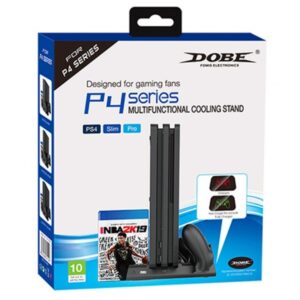 Dobe TP4-19076 PS4 Stalak sa hlađenjem i punjačem za kontrolere