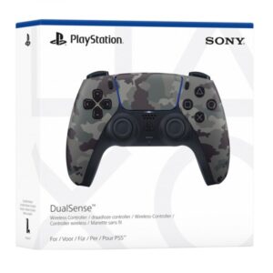 PS5 DualSense Wireless Controller Gray Camo