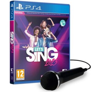 Let’s Sing 2023 Single Mic Bundle PS4