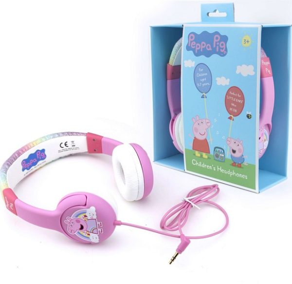 otl-rainbow-peppa-pig-childrens-headphones 2 600X620