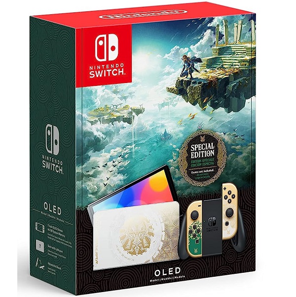 NINTENDO Switch OLED The Legend of Zelda Tears of the Kingdom Edition 600×600