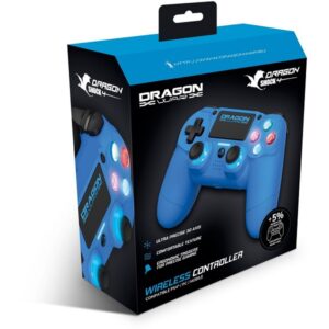PS4/PC Dragon Shock 4 Wireless Controller Blue