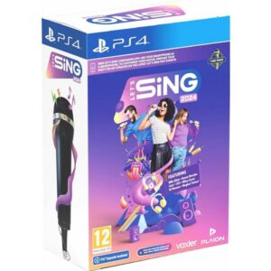 Let's Sing 2024 Single Mic Bundle PS4