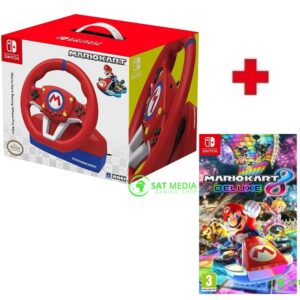 Mario Kart Racing Wheel Pro Mini Hori Nintendo Switch Volan +Mario Kart 8 Deluxe NS igra