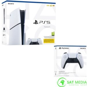 PlayStation 5 Slim E Chassis Bluray Disc Edition + dodatni PS5 DualSense Wireless controller