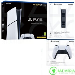 PlayStation 5 Digital Edition Slim E Chassis + dodatni kontroler + punjač kontrolera Sony