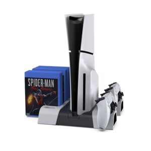 PS5 Stalak sa punjačem za kontrolere i hlađenjem TP5-3536B Dobe za Standard/Slim/PRO konzolu
