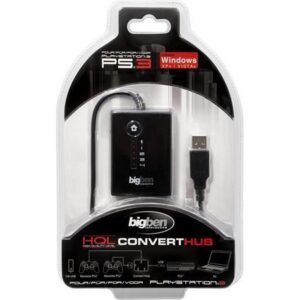 PS3 Gamepad Converter with adapter for memory card Big Ben