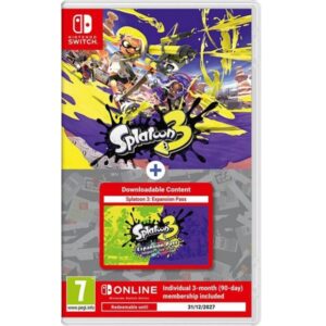 Splatoon 3 + Expansion Pass + 3 mjeseca Nintendo Switch Online