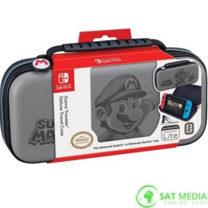 Nintendo Switch Super Mario Protective Deluxe Travel Case Grey