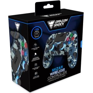 Dragonshock Mizar Wireless Controller Blue Camo PS4,PC