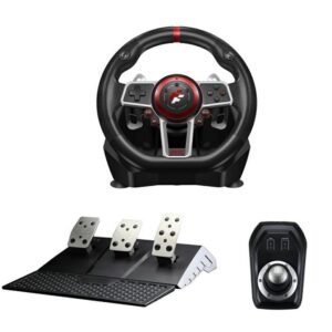 Volan Suzuka Flashfire 900R za PS4/PS3/PC/Xbox/Switch, sa 3 pedale + mjenj