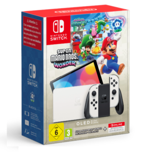 Nintendo Switch A OLED Super Mario Bros Wonder predinstaliran+ 12 mjeseci NSO