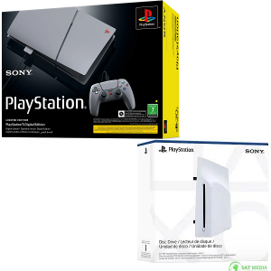 PlayStation 5 Slim Digital Edition Slim D Chassis 30th Anniversary Limited Edition + PS5 Disc Drive