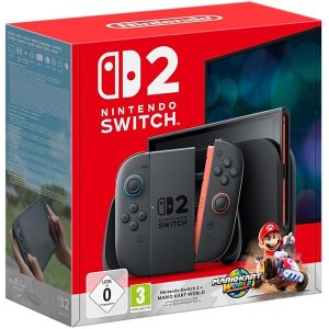 Nintendo Switch 2 + Mario Kart World-Kod za skidanje igraća konzola