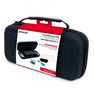 Nacon Nintendo Switch 2 Starter Pack Case Black