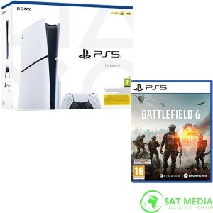 PlayStation 5 Slim E Chassis Bluray Disc Edition + Battlefield 6 PS5 igra