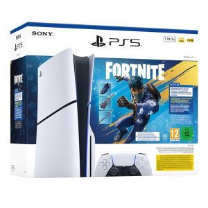 PlayStation 5 Slim E Chassis Bluray Disc Edition + Fortnite Flowering Chaos Bundle (download kod)