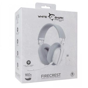 White Shark WGH-2444 Firecrest Wireless headset, bijele PC, PS4/PS5