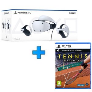 Playstation VR2 + Tennis On-Court VR (PSVR2)