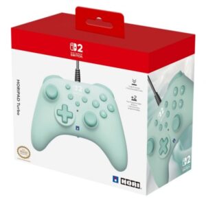 Hori Nintendo Switch 2 Wired Horipad Turbo - Green